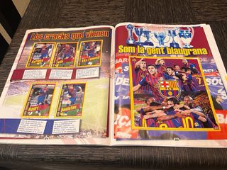 Completo Album FC Barcelona 2011-2012 + repetidos