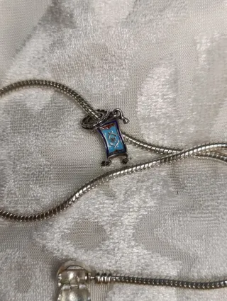 Charm pandora de Plata