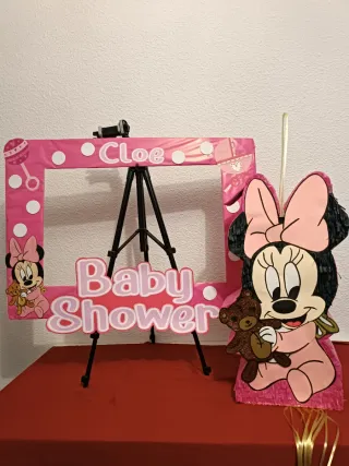 Piñata Minnie Mouse Bebé con Osito (60 cm (