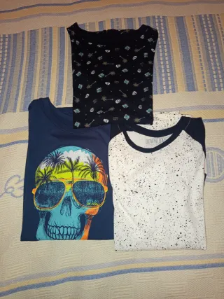 Lote 3 camisetas Talla 14