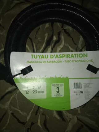 Manguera aspiración 22mm 7m