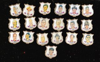 Lote de Pins Antiguos Jugadores FC Barcelona