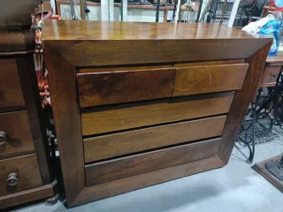 Cómoda cajonera madera de Roble