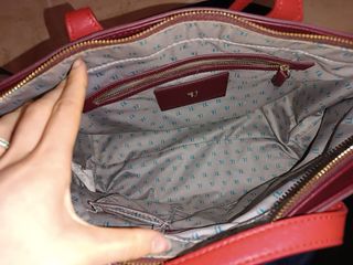 Borsa Trussardi bordeaux con dustbag