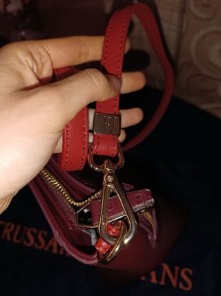 Borsa Trussardi bordeaux con dustbag