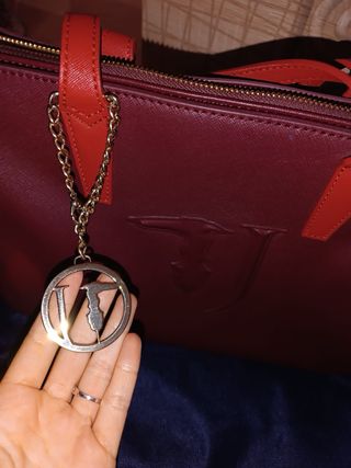 Borsa Trussardi bordeaux con dustbag