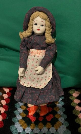 Bambola porcellana vintage anni 50