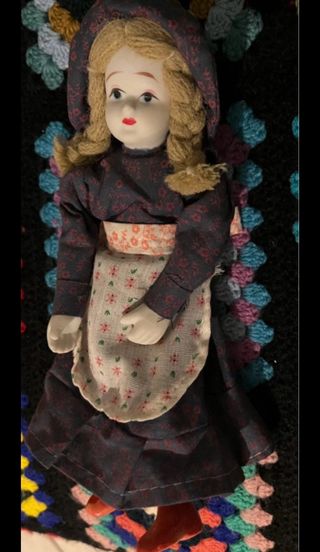 Bambola porcellana vintage anni 50