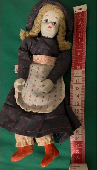 Bambola porcellana vintage anni 50