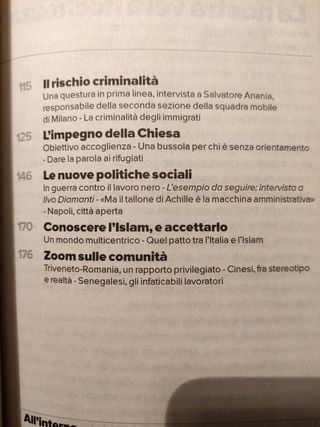 IMMIGRAZIONE - La nuova Italia multietnica