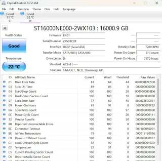 Disco Duro Seagate IronWolf Pro 16TB NAS