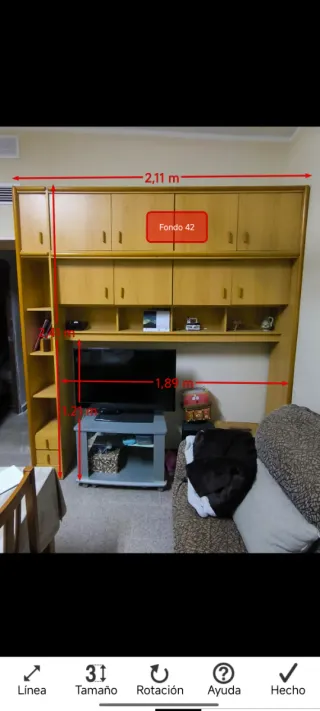 Muebles de comedor modular madera