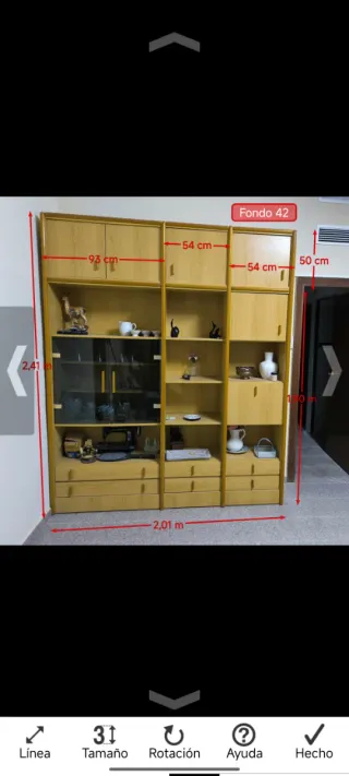 Muebles de comedor modular madera