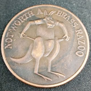 (N°26) LA ORIGINAL Y ÚNICA BRASS RAZOO AUSTRALIA