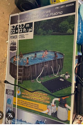 Piscina Bestway Elevada Power Steel