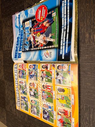 Completo Álbum Liga BBVA 2011-2012 + ampliación