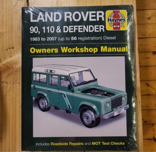 Manual Haynes Land Rover Defender 90/110