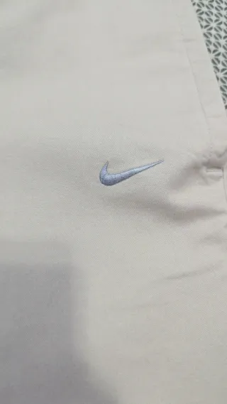 Pantalones Nike Beige Vintage Mujer