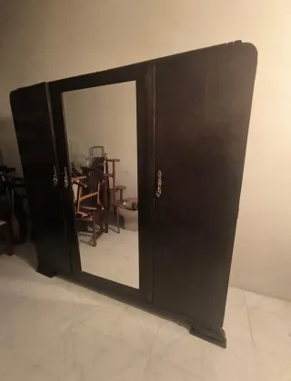 Dormitorio de castaño