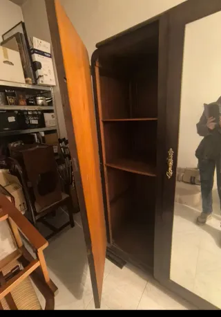 Dormitorio de castaño