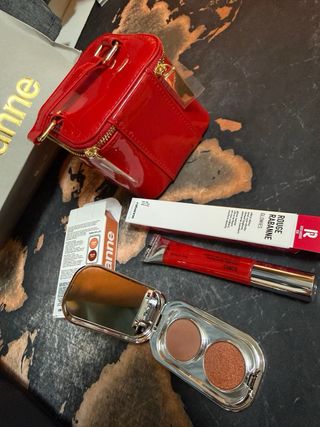 Set Maquillaje Rabanne Nuevo + Neceser Rojo