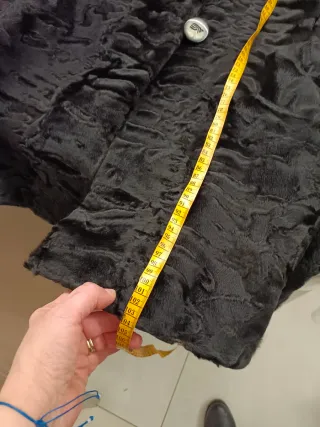 Pelliccia Astrakan Nera