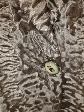 Pelliccia Astrakan Nera