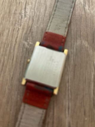 Reloj Seiko Dorado y Rojo