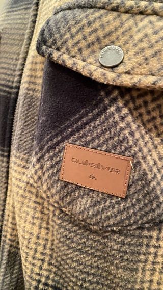 Chaqueta Polar Quiksilver Beige/Gris