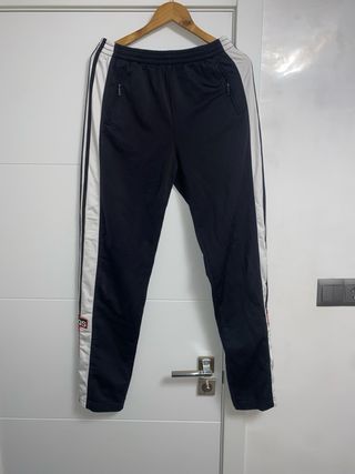 Pantalones Adidas Adibreak Vintage Negro Blanco