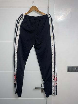 Pantalones Adidas Adibreak Vintage Negro Blanco