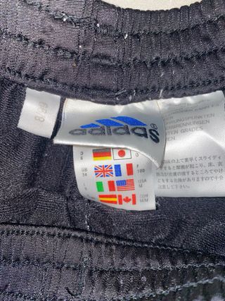 Pantalones Adidas Adibreak Vintage Negro Blanco