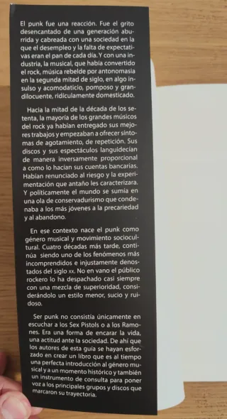 Pack 2 libros sobre la música punk