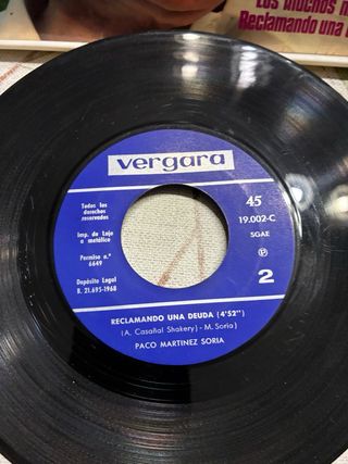 Vinilo Paco Martinez Soria Cuentos Baturros 2