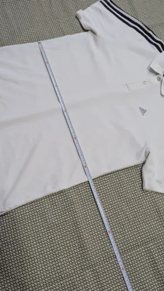 Polo Adidas Performance Essentials Blanco