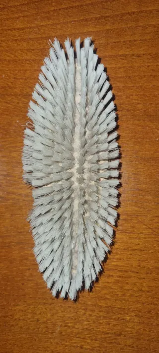 Juego tocador alpaca y cristal tallado