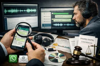 Análisis de pruebas digitales para abogados y part