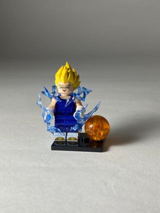 Vegeta ssj rage - Figurine Type Lego Dragonball