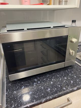 Microondas de Acero Inoxidable Teka