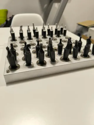 Jogo de Xadrez Decorativo Preto