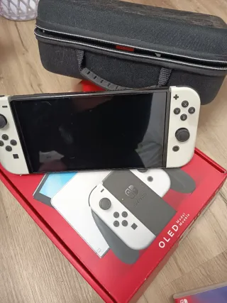 Nintendo Switch OLED Blanca