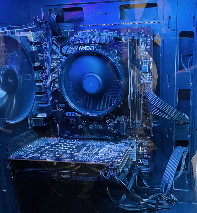 Ryzen 5 3600+MSI B450M+16GB RAM+SSD 240GB+HDD 1Tb