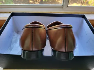 Mocassini in pelle con frange