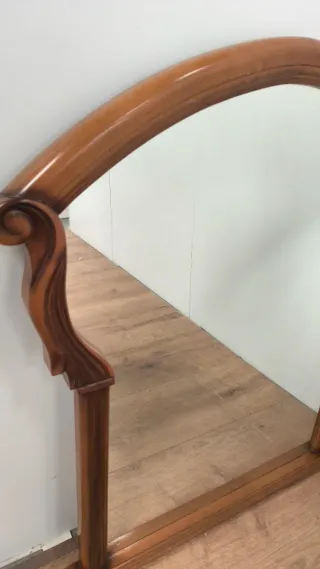 ESPEJO DE COMODA O PARED DE MADERA