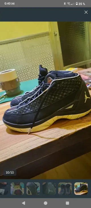 Air Jordan 15 Retro SE Negro Talla 9