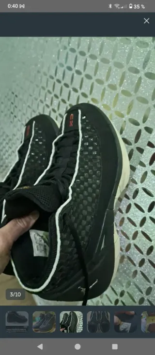 Air Jordan 15 Retro SE Negro Talla 9