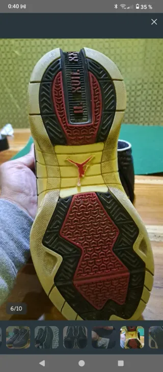 Air Jordan 15 Retro SE Negro Talla 9