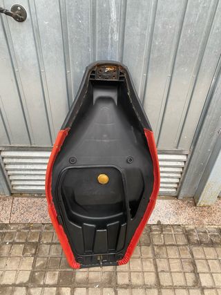 Asiento Gilera Nexus 500 Negro/Rojo