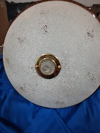 Lámpara de techo madera y metal