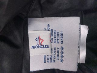 Chaqueta Moncler Negra con Pelo